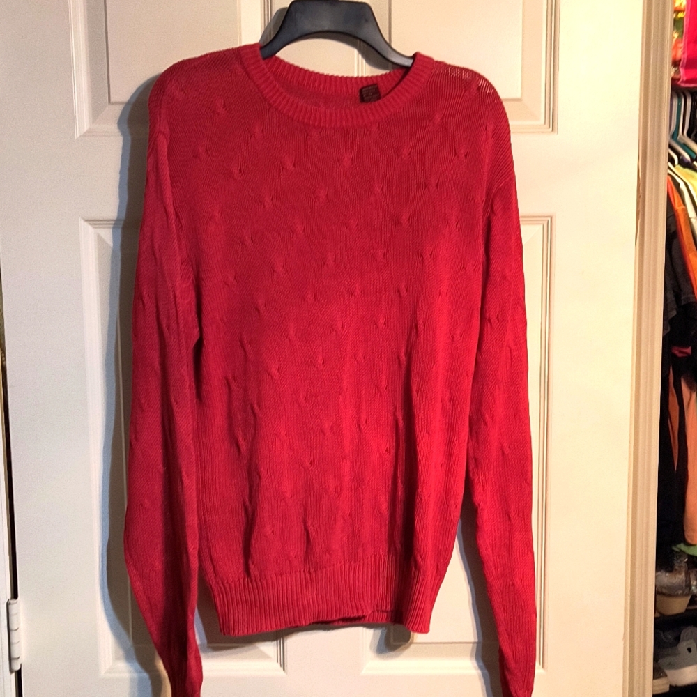 Red sweater